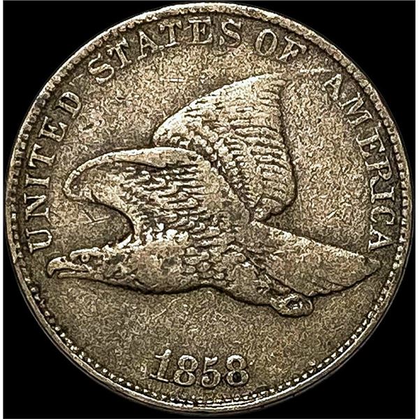 1858 Flying Eagle Cent LIGHTLY CIRCULATED