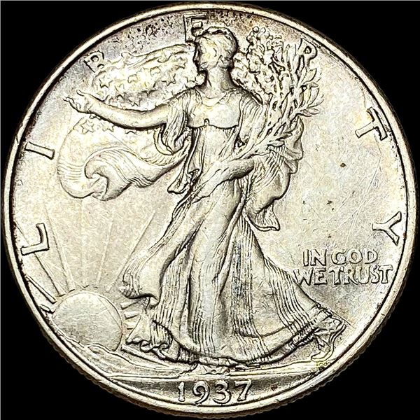 1937 Walking Liberty Half Dollar CLOSELY UNCIRCULATED