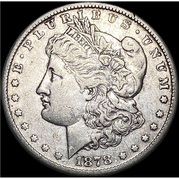 1878-CC Silver Morgan Dollar NEARLY UNCIRCULATED