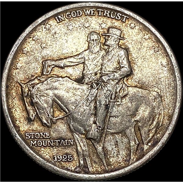 1925 Stone Mountain Half Dollar ABOUT UNCIRCULATED