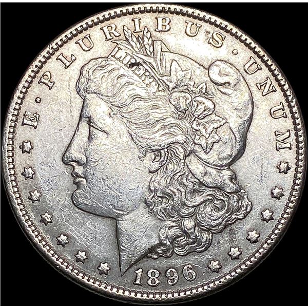 1896 Silver Morgan Dollar CLOSELY UNCIRCULATED