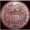 Image 1 : 1869 Copper Two-Cent Piece CLOSELY UNCIRCULATED
