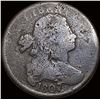 Image 1 : 1807 Draped Bust Large Cent NICELY CIRCULATED