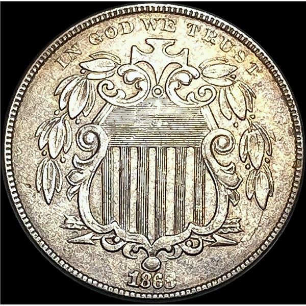 1868 Shield Nickel CLOSELY UNCIRCULATED