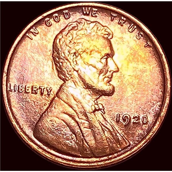 1920 Lincoln Wheat Cent CLOSELY UNCIRCULATED