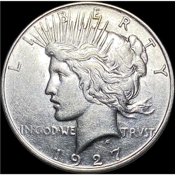 1927-D Silver Peace Dollar CLOSELY UNCIRCULATED