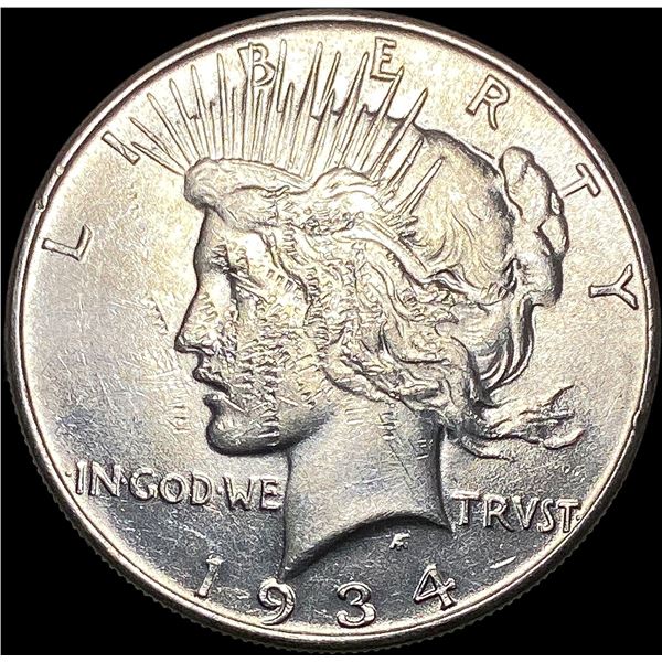 1934 Peace Silver Dollar HIGH GRADE