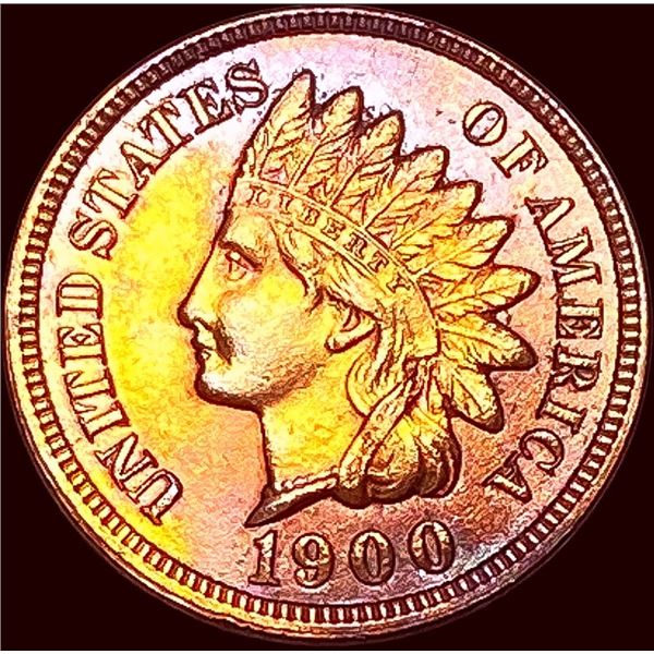 1900 RB Indian Head Cent CHOICE BU