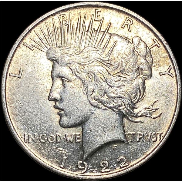 1922-D Silver Peace Dollar CLOSELY UNCIRCULATED