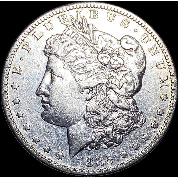 1885-S Silver Morgan Dollar NEARLY UNCIRCULATED