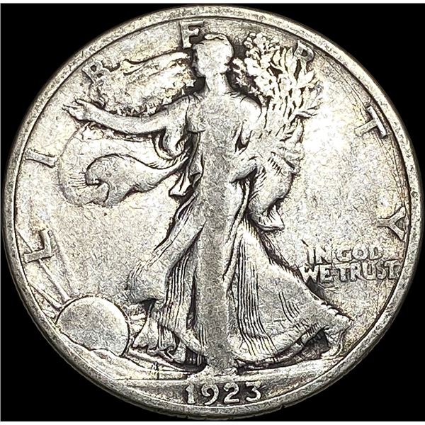 1923-S Walking Liberty Half Dollar NICELY CIRCULATED