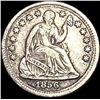 Image 1 : 1856 Seated Liberty Half Dime CLOSELY UNCIRCULATED