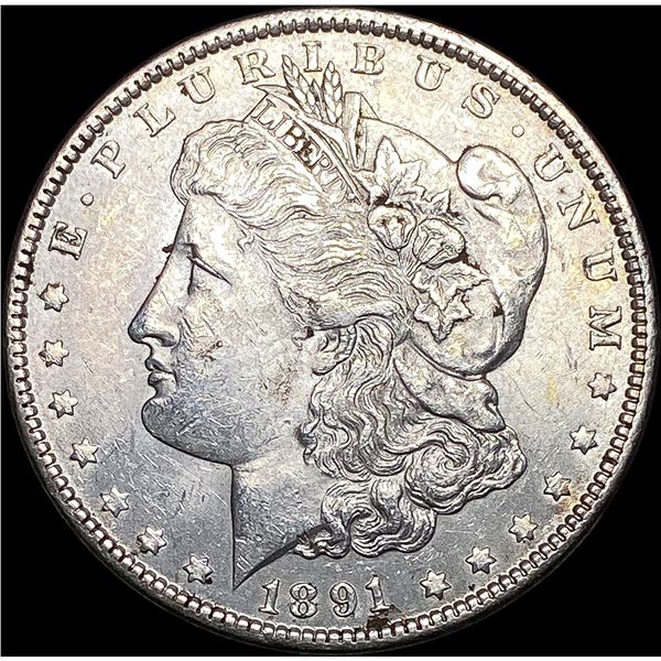 1891 Silver Morgan Dollar UNCIRCULATED