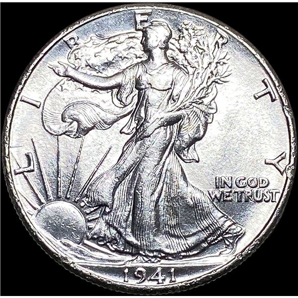1941 Walking Liberty Half Dollar CLOSELY UNCIRCULATED