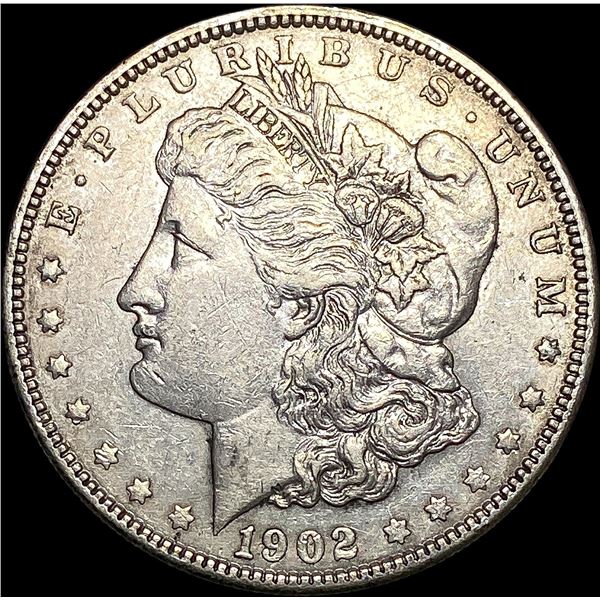 1902 Silver Morgan Dollar CLOSELY UNCIRCULATED