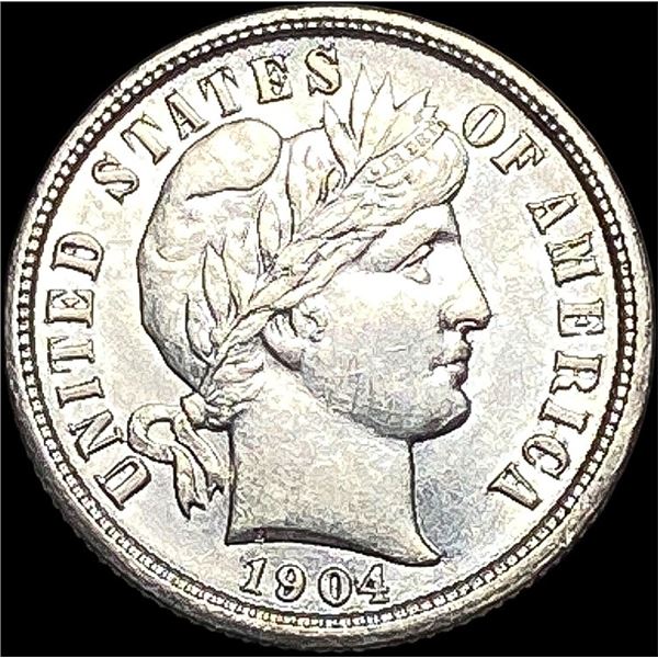 1904 Barber Dime UNCIRCULATED