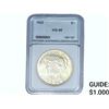 Image 1 : 1922 Silver Peace Dollar NNC MS66