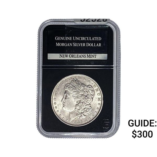 1885-O Morgan Silver Dollar PCS GENUINE
