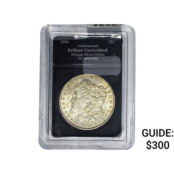 1904-O Morgan Silver Dollar BRILLIANTUNCIRCULATED