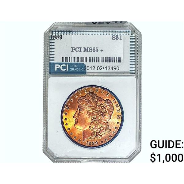 1889 Morgan Silver Dollar PCI MS65+