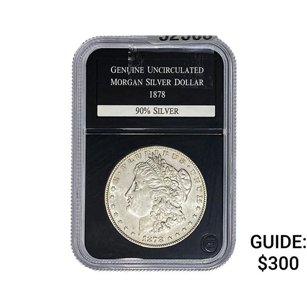 1878-S Morgan Silver Dollar PCS GENUINE