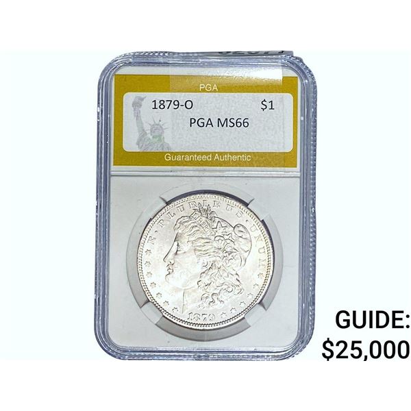 1879-O Morgan Silver Dollar PGA MS66