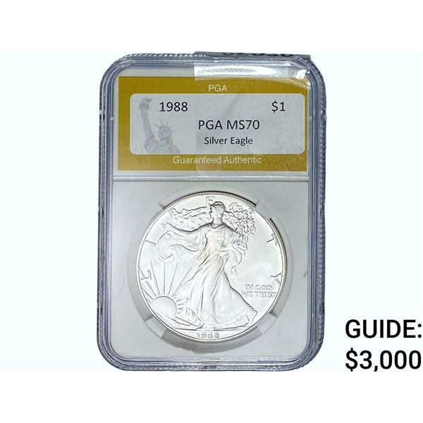 1988 Silver Eagle PGA MS70