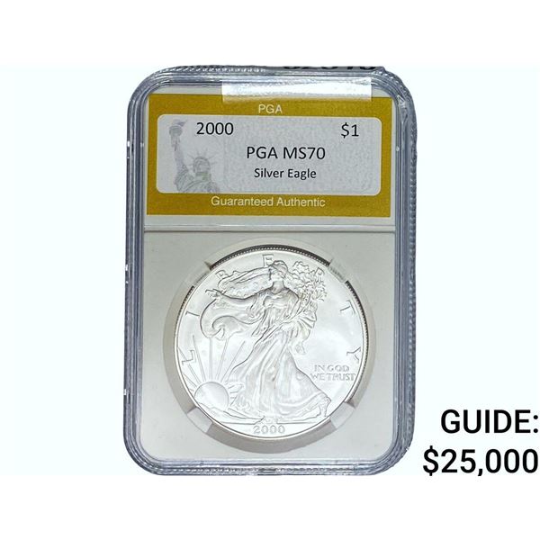 2000 Silver Eagle PGA MS70