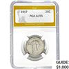 Image 1 : 1917 Standing Liberty Quarter PGA AU55