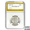 Image 1 : 1917-D T1 Standing Liberty Quarter PGA MS64 FH