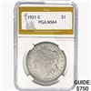 Image 1 : 1921-S Morgan Silver Dollar PGA MS64