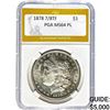 Image 1 : 1878 7/8TF Morgan Silver Dollar PGA MS64 PL