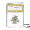 Image 1 : 1867 Shield Nickel PGA AU58 Rays