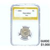 Image 1 : 1866 Shield Nickel PGA MS62 Rays