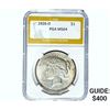 Image 1 : 1926-D Silver Peace Dollar PGA MS64