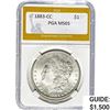 Image 1 : 1883-CC Morgan Silver Dollar PGA MS65