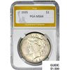 Image 1 : 1935 Silver Peace Dollar PGA MS64