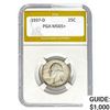 Image 1 : 1937-D Washington Silver Quarter PGA MS65+