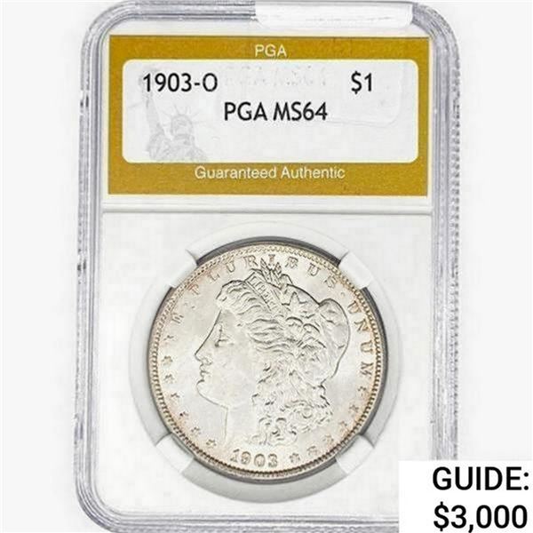 1903-O Morgan Silver Dollar PGA MS64