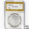 Image 1 : 1884-CC Morgan Silver Dollar PGA MS64