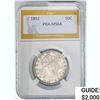 Image 1 : 1892 Barber Half Dollar PGA MS64