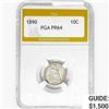 Image 1 : 1890 Seated Liberty Dime PGA PR64