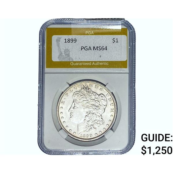 1899 Morgan Silver Dollar PGA MS64