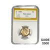 Image 1 : 1883 Liberty Victory Nickel PGA MS63 w/CENTS