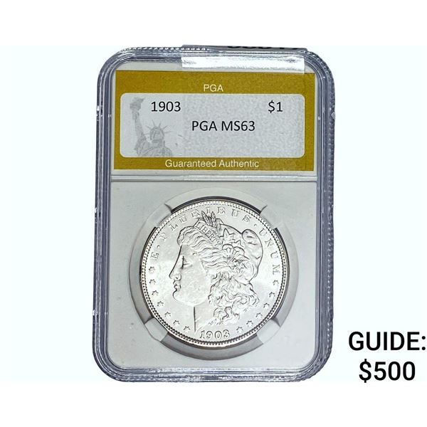 1903 Morgan Silver Dollar PGA MS63