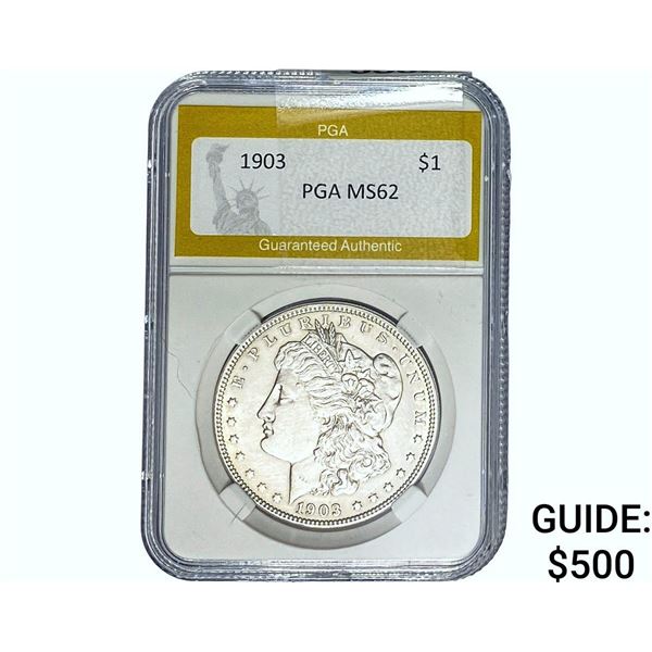 1903 Morgan Silver Dollar PGA MS62