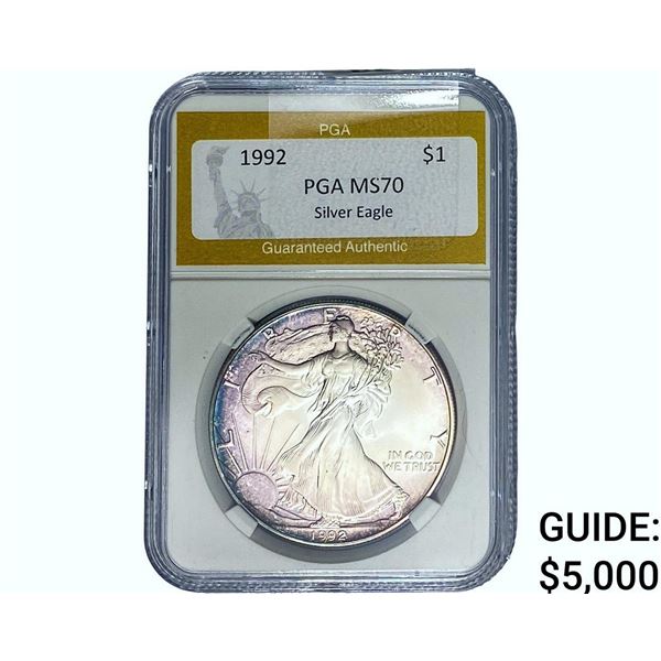 1992 Silver Eagle PGA MS70