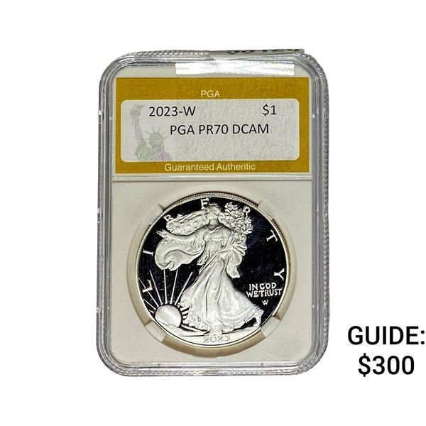 2023-W Silver Eagle PGA PR70 DCAM