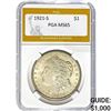 Image 1 : 1921-S Morgan Silver Dollar PGA MS65