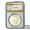 Image 1 : 1927 Silver Peace Dollar PGA MS66